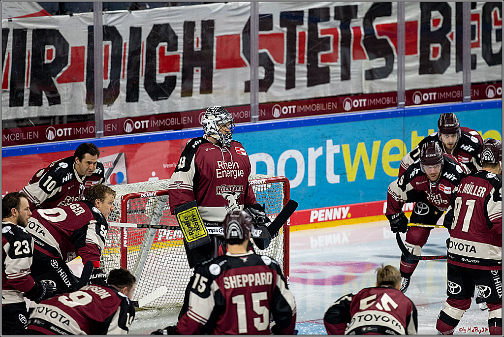 PENNY DEL;  Koelner Haie - Duesseldorfer EG ; Koeln, 17.12.2020